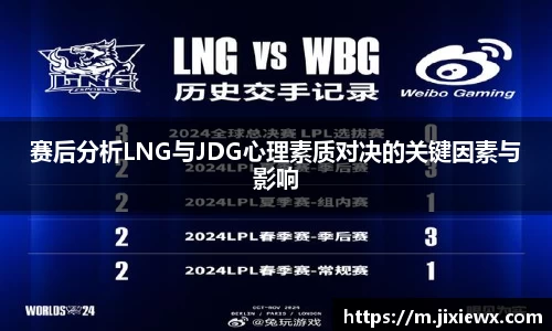 赛后分析LNG与JDG心理素质对决的关键因素与影响